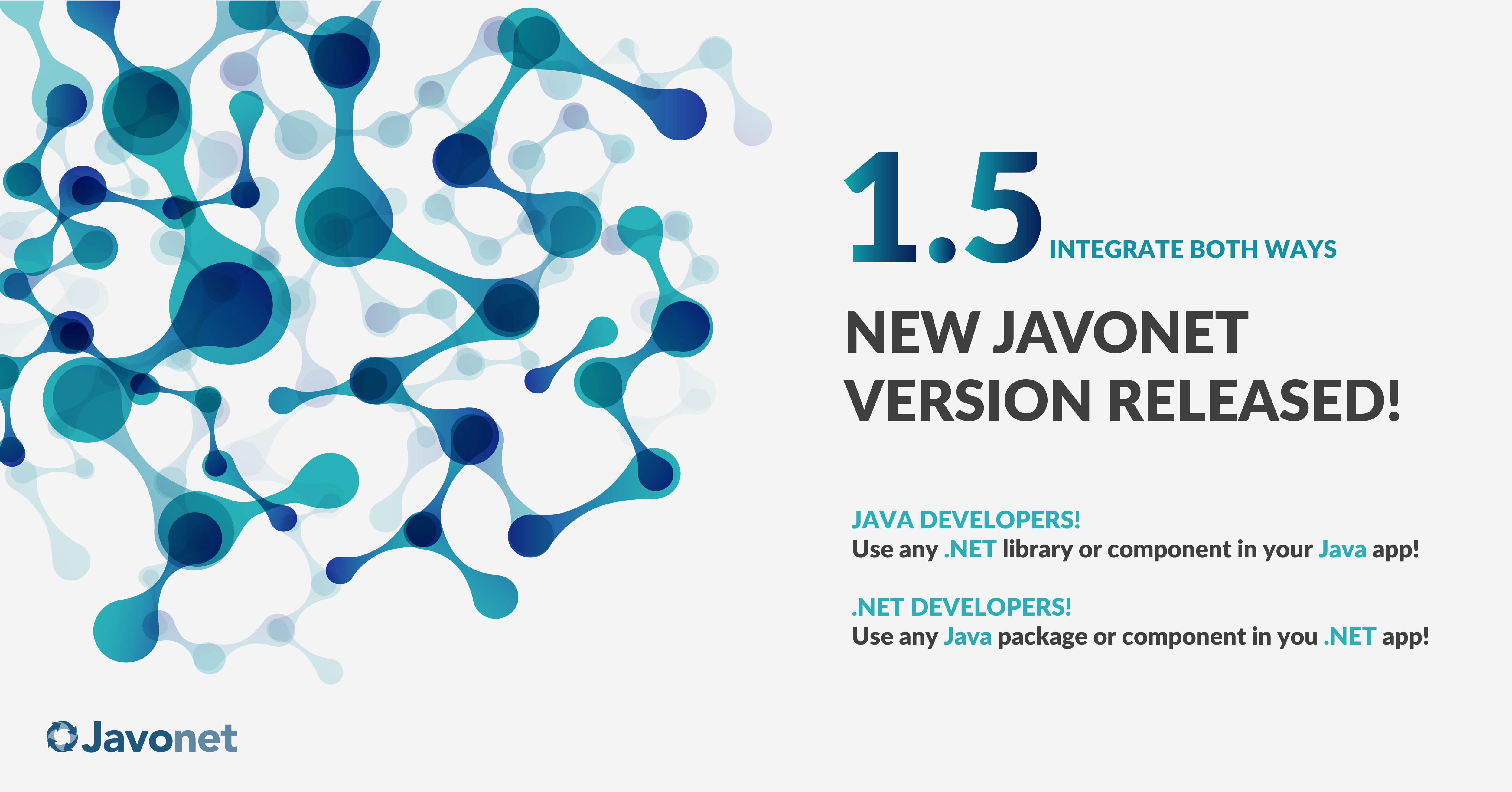 Javonet 1.5 Released – Open for .NET developers and even more for Java!